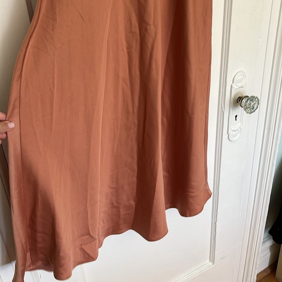 Taylor Women's Knot Front Dress with Puff Sleeve - Picture 4 of 7